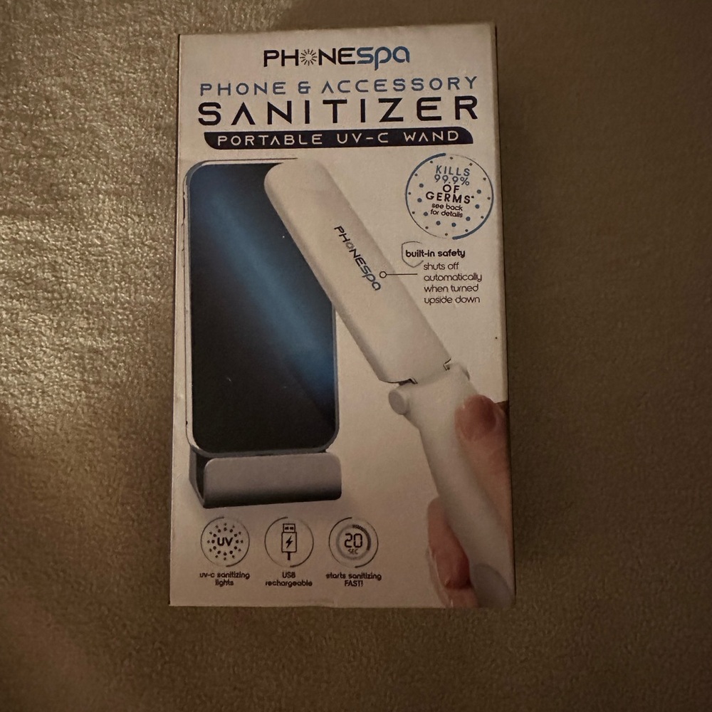 PhoneSpa Portable UV-C Sanitizer Wand